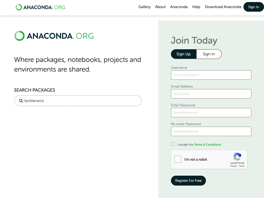 Anaconda.org